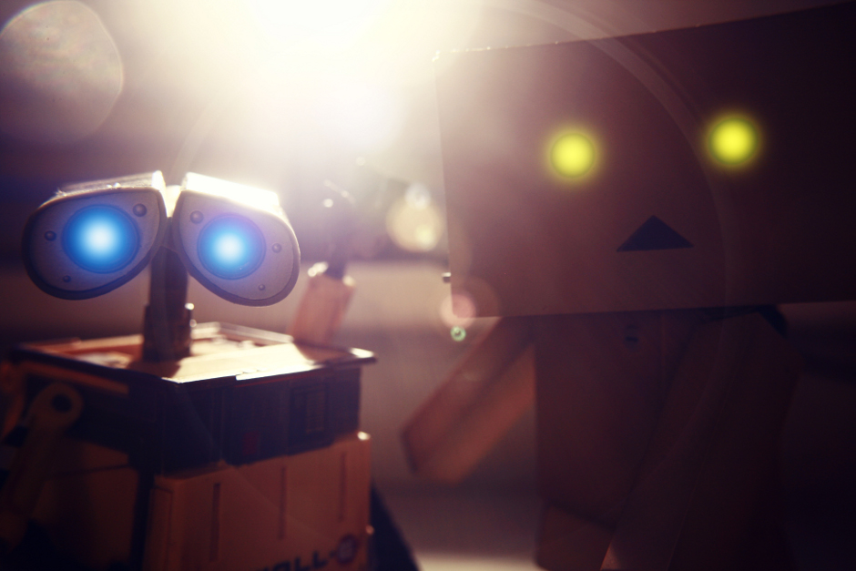 Wall-E and Danbo