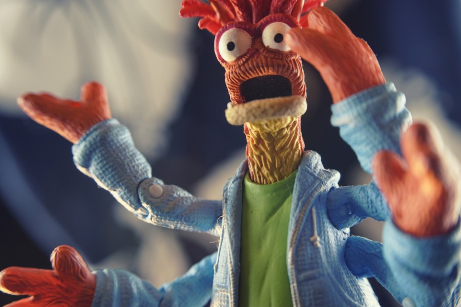 pepe muppet puppet